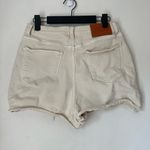 Princess Polly Beige Distressed High Rise Shorts 6 Photo 3