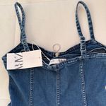 ZARA Denim Dress Photo 6