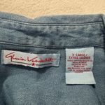 Gloria Vanderbilt Women’s  Denim Button Up Top Photo 2
