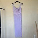 House Of CB  S A-C‎ 'Breeze' Orchid Satin Corset Maxi Dress NWOT Photo 16