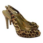 Guess by Marciano Vintage Y2K Guess Leopard Slingback Pumps Photo 1
