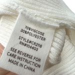 Blu Pepper NWT Blue Pepper L Sleeveless Ribbed Women's Crew Neck Knit Pullover Top Sweater Photo 4