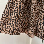 Ulla Johnson  Lennie Pleated Cotton Poplin‎ Top Cheetah Print Animal Print Size 2 Photo 4