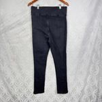 Boohoo  High Rise Pull‎ on Jeans Stretch Side Panel Black Washed Size 8 Photo 4