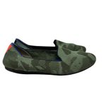 Rothy's The Loafer Flats Knit Camouflage Print Green Size 7.5 Photo 4