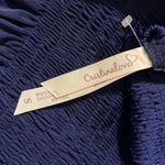 Cristinalove  small navy pullover maxi with adjustable straps and stretchy top Photo 9