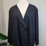 Universal Standard Black Linen Blazer - NEW! - Size 34 / 36 Photo 0