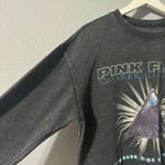 Pink Floyd  Women Gray‎ Long Sleeves Crew Neck Graphic Print Cozy Sweater Size M Photo 6