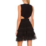 Rococo Short Dress in Black  SAND Photo 2