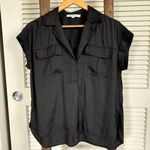 Rose + Olive Black Short Sleeve Size XS Photo 0