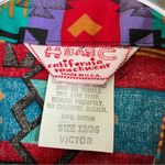 Bar C California Ranchwear | Vintage Colorful Western Aztec Button Up Shirt 12 Photo 2