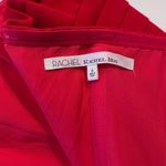 Rachel Roy RSVP Lipstick Red‎ Pleated Strapless Mini Dress Size 8 Red Photo 3