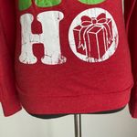 Fifth Sun ❤️  sz S red‎ Ho ho ho Christmas top Photo 2