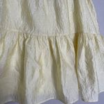 Bardot  Buttercup Yellow Skirt Textured L/10 Photo 4