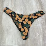 Montce Uno Embroidered Bikini Bottom Saffron Floral Size XL Photo 1