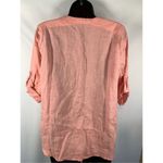 Harvé Benard 5----- Harve Benard Washable Linen Button Front Top Size Medium NWOT Photo 2