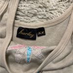 Hurley Women’s  Beige Pineapple Embroidered Tank Top Size XL Photo 2