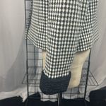 Doncaster Circa 1990 Vintage Herringbone Tailored jacket with faux Shearling cuff, collar Photo 8