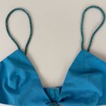 Meshki  Teal Rhinestone Strap Top Photo 3