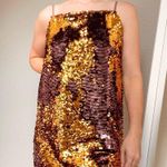 For Love & Lemons Sequin Changing Pink Dress Photo 4