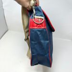 Fossil Vintage  Nylon‎ Campus Messenger Bag Blue Photo 2