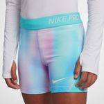Nike Pro Dri Fit Juniors XL 3" Multi-Color Pastel Training Shorts Photo 11