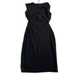 Dance & Marvel  Dress Womens Small Black‎ Stretch Knit Cutout Mini LBD Photo 2