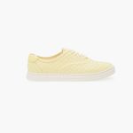 Cole Haan NEW  GrandPro Harbor Sneaker (Women) 9 PALE BANANA WOVEN CANVAS Photo 2