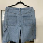 Edikted  blue denim shorts  Photo 1