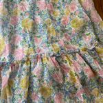 ASTR the Label Primrose Dress in Blue Pink Floral Photo 7