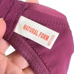 Natural Form Womens Bra Lace Unlined Underwire Burgundy Red Sexy XXXL Size 3X Photo 8