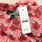 J.Crew NWT Cabana Mini Dress Block-print Ramie Coral Multi Photo 3