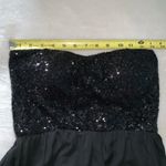 Miss Chievous NWT high low formal sequin dance & holiday dress Photo 7