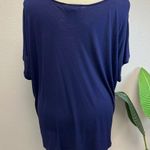 Modcloth Navy Blue Button Front Top - Size 4X Photo 1