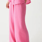 Michael Stars  Susie Smocked Wide Leg Pant Photo 0