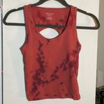 American Eagle Pink Tie Dye Tank Crop XS (custom) Photo 4