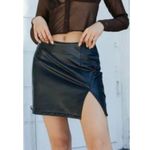 REWASH  Black Mini Skirt in Size Large Photo 6