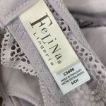 Felina  Light Lavender Lace Lightly Padded Halter Bralette Photo 2