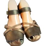 Bernie Mev . Jibe Mary Jane leather adjustable comfort flats sandals Size 7.5 38 Photo 4