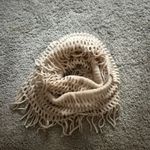Cream Colored Infinity Scarf Photo 1