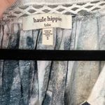 Haute Hippie  Tribe Tie Dye Boho Flowy Peasant Blouse Size Small Photo 2