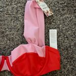 Cupshe NWT  Red and Pink Bikini Set Photo 5