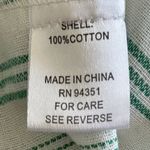 Jade Melody Tam Top Womens M Green Embroidery Stripe Tassel Boho Anthro Peasant Size M Photo 11