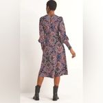 Boden USA Boden Womens blue paisley patterned midi dress Photo 1