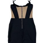 White Fox Boutique  - Chain My Heart Mini Dress in Black & Nude Photo 2