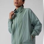 Athleta  Evolve Hybrid Fleece Jacket Travel Commute #983659 W1396 Sz S Photo 0