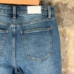 Pistola  High Rise Distressed‎ Raw Hem Straight Jeans Women’s 28 Blue Casual Photo 7