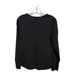 Ralph Lauren LRL Lauren  Active Beaded Crest Embroidered Long Sleeve Black Medium Photo 3