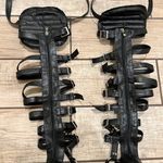 Over The Knee Gladiator Sandals Summer Boots Buckle Strap Tight High Sandals Boots Black Size 6 Photo 6