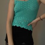 Aeropostale Teal Sweater Tank Top Photo 2